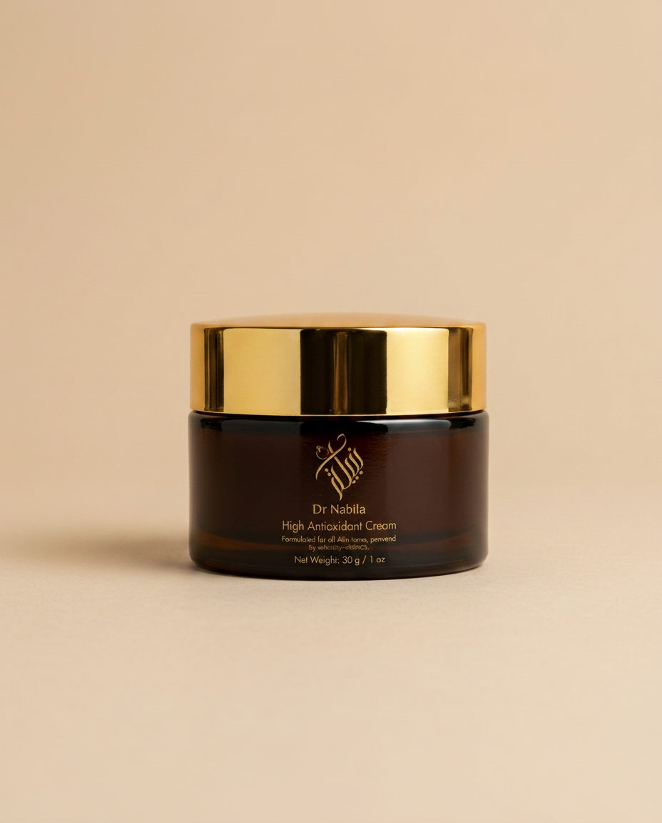 ORAC Cream jar by ZMedSkin on a soft beige backdrop